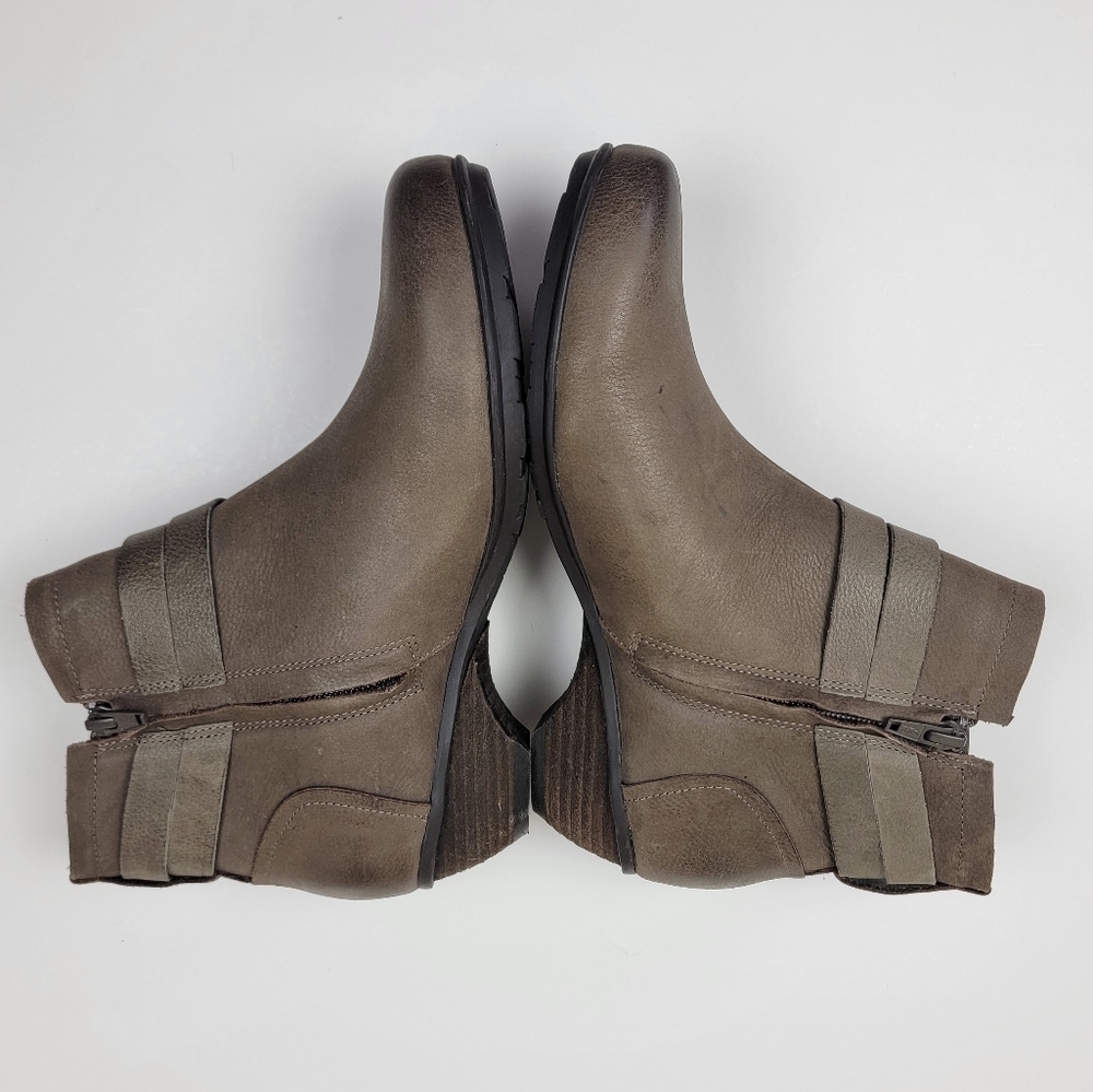 Abeo Nadia Buckle Cut Out Boots 7.5 NEW - Picture 6 of 12